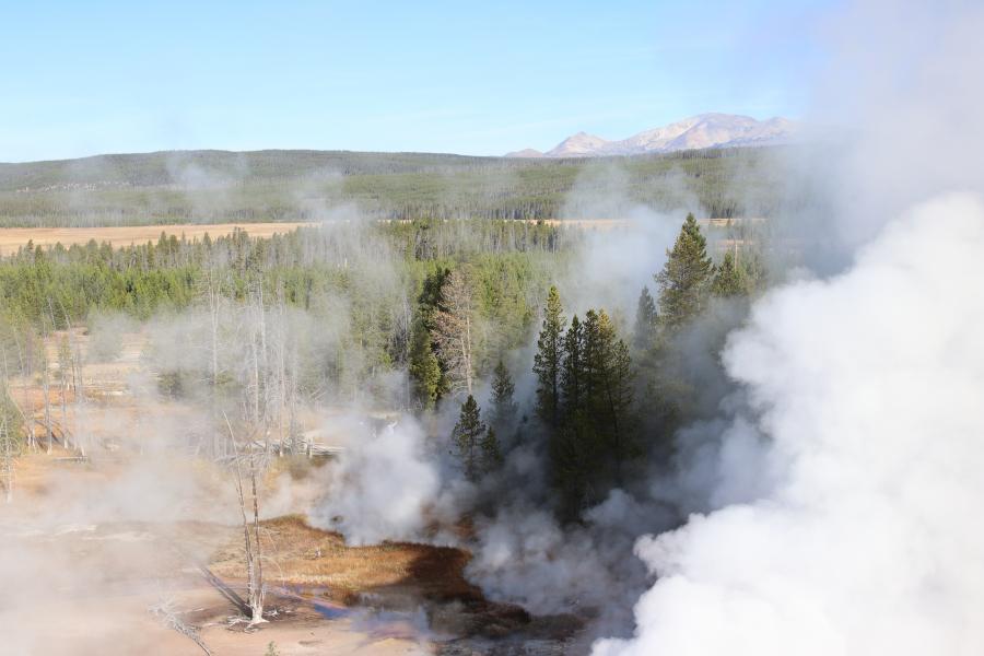 Artist Paint Pots at Yellowstone National Park